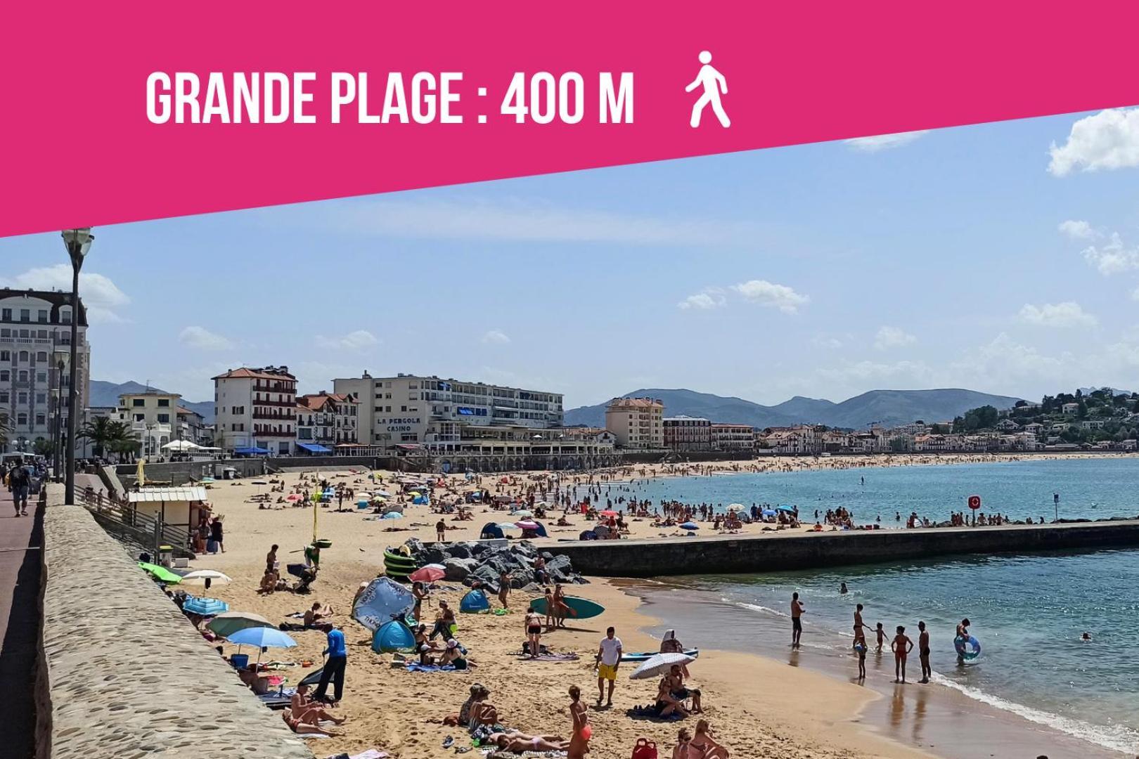 Ilbetea - Duplex tout confort - Plage à 400 m - Parking - Wifi Saint-Jean-de-Luz Exterior foto